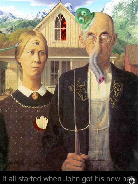 american gothic parody